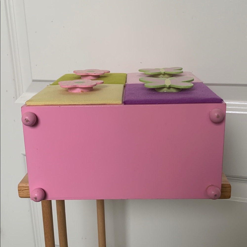 Colorful Butterfly and Flower Storage Box - Picture 4 of 9